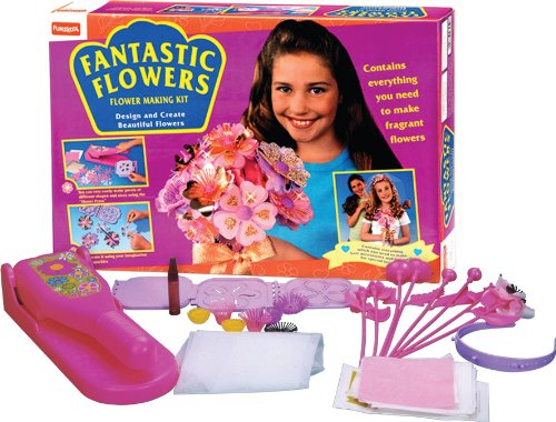 Handycrafts - Fantastic Flowers , Paper flower making kit , Make real looking paper flowers , 6 years + , Art and Craft Kit